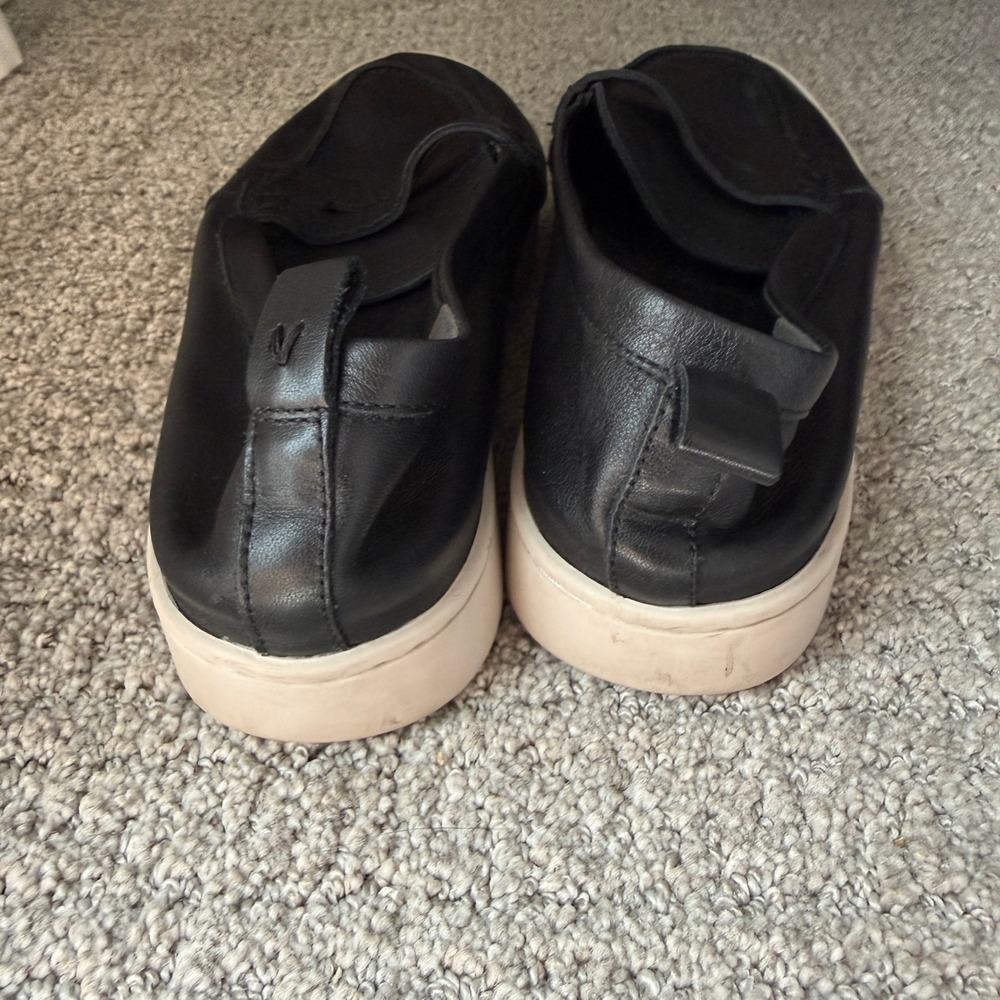 Vionic Uptown Black Leather Penny Loafer Lug Sole Platform Shoes Womens 9 - Picture 4 of 9